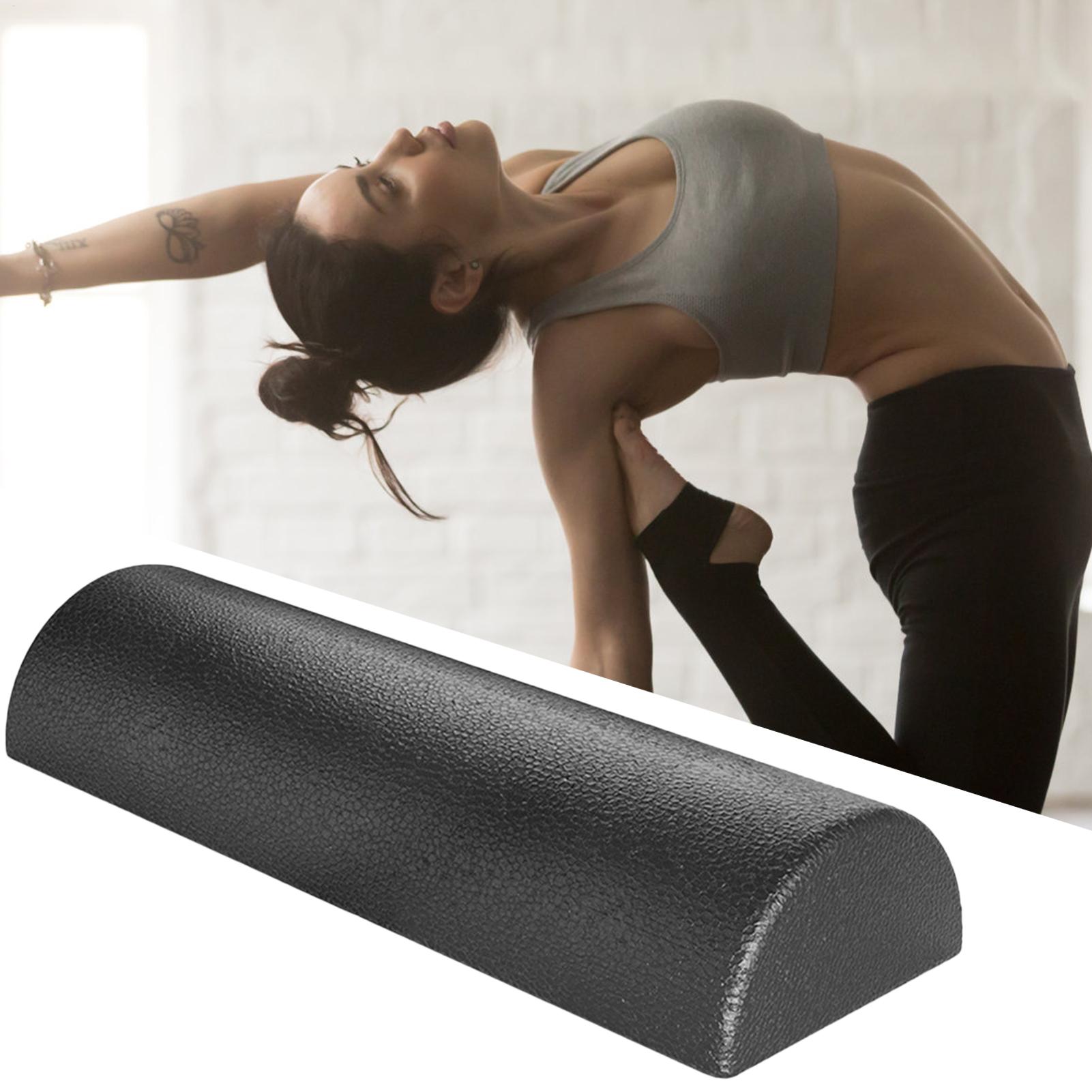 Home Gym Yoga Studio - Roller Busa Setengah Diameter 30/45cm, Roller