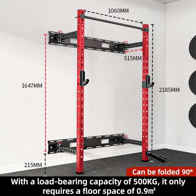 Home Gym Luxury Design - Rak Squat Lipat Dinding yang Dapat