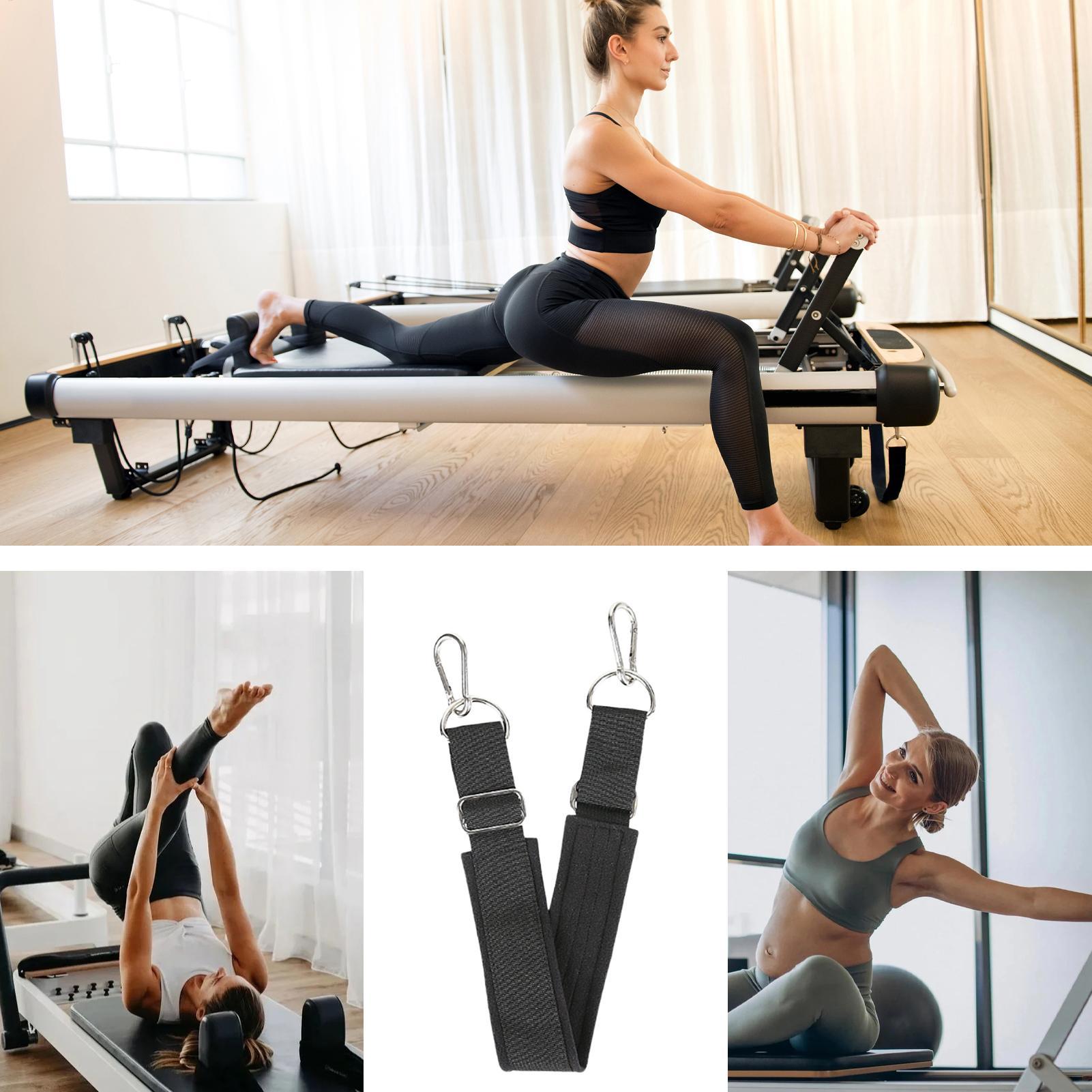 Home Gym Yoga Studio - Tali Kaki Pilates Tebal, Dapat Disesuaikan,