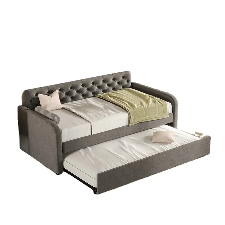 Home Gym Luxury Design - Sofa Bed Kain Multifungsi Mewah dengan