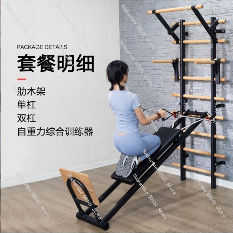 Rangka Latihan Pull-Up Paralle - Home Gym Yoga Studio ulasan dan harga