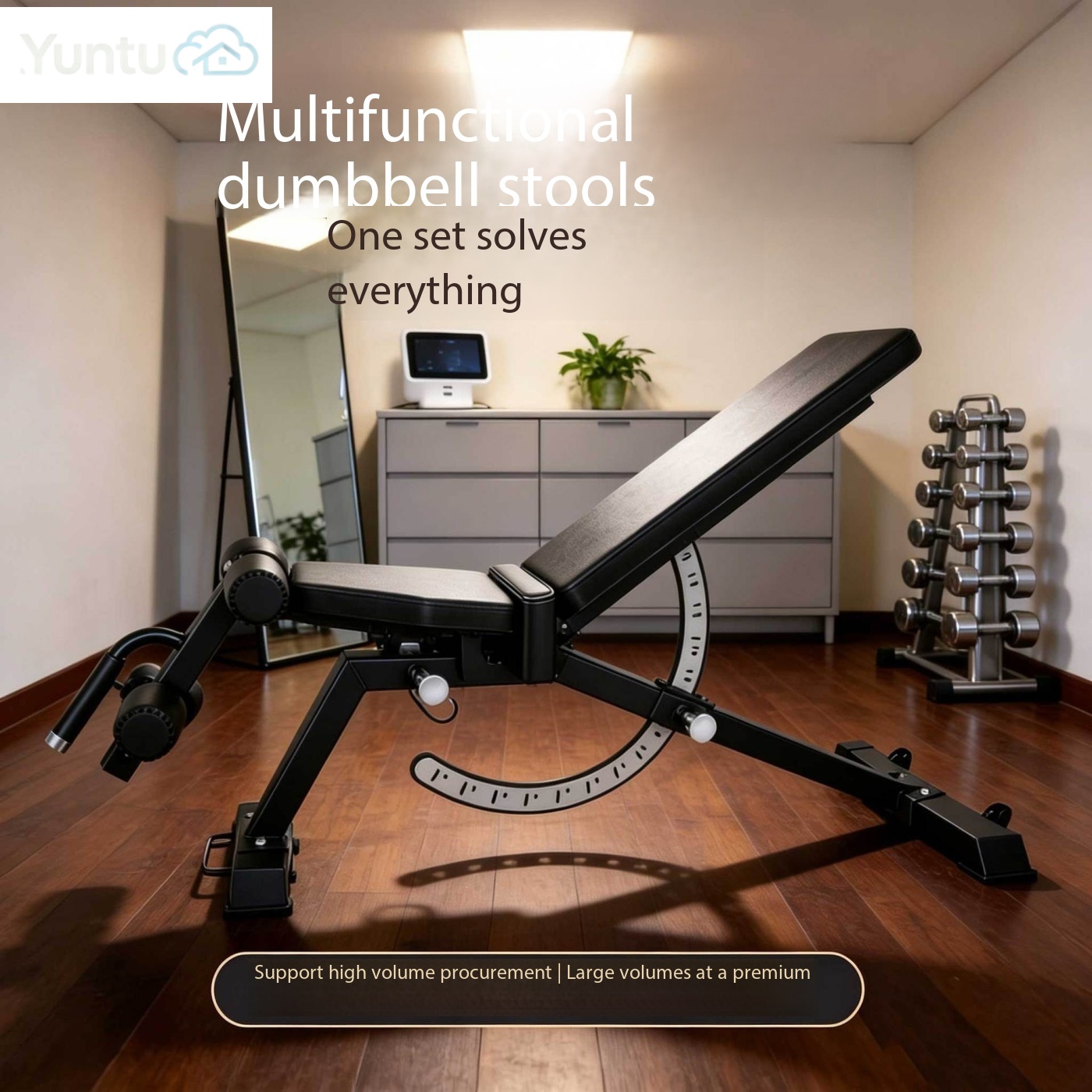 Bangku Latihan Gym Rumah Multi - Home Gym Weight Bench ulasan dan harga
