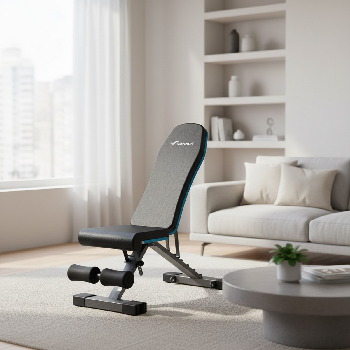 Bangku Angkat Beban Lipat yang - Home Gym Weight Bench ulasan dan harga