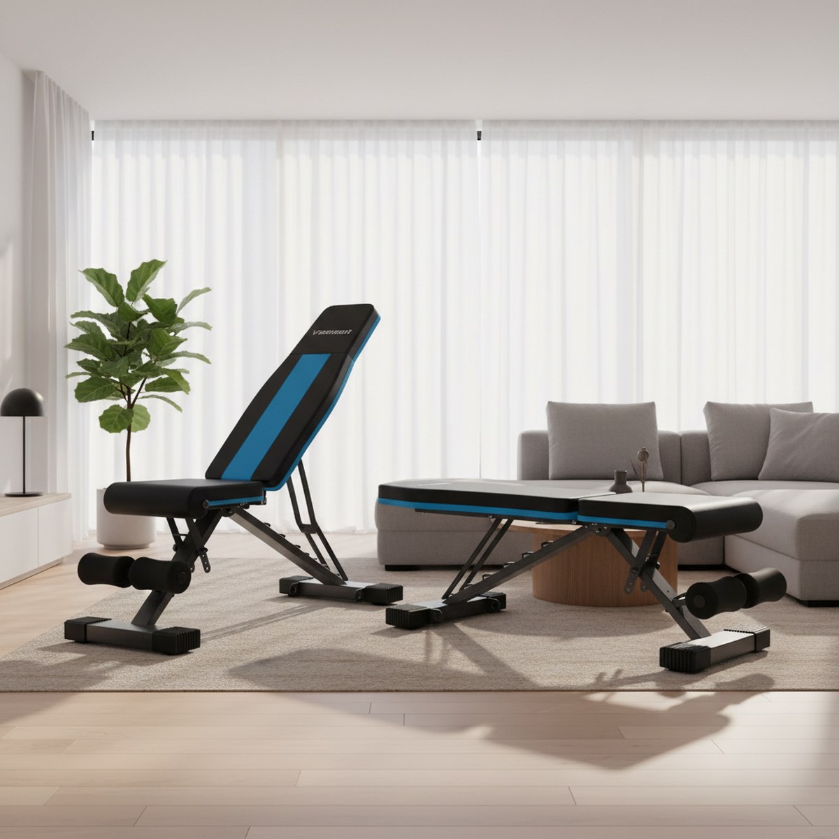 Bangku Angkat Beban Lipat yang - Home Gym Weight Bench ulasan dan harga