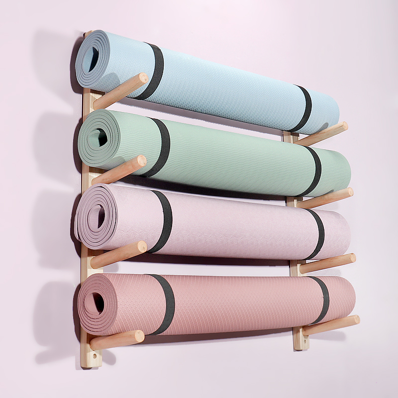 Rak Dinding Penyangga Matras Y - Home Gym Yoga Studio ulasan dan harga