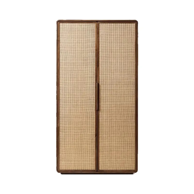 Lemari pakaian kayu solid Amer - Home Gym Luxury Design ulasan dan harga