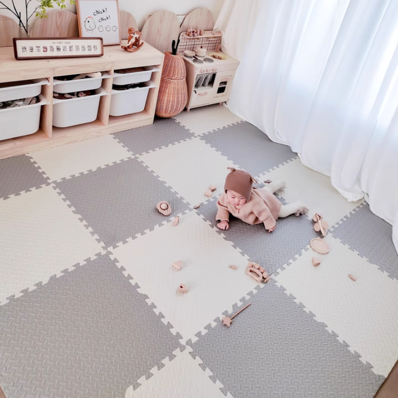 Baru 60X60Cm Karpet Puzzle Kam - Home Gym Unit ulasan dan harga