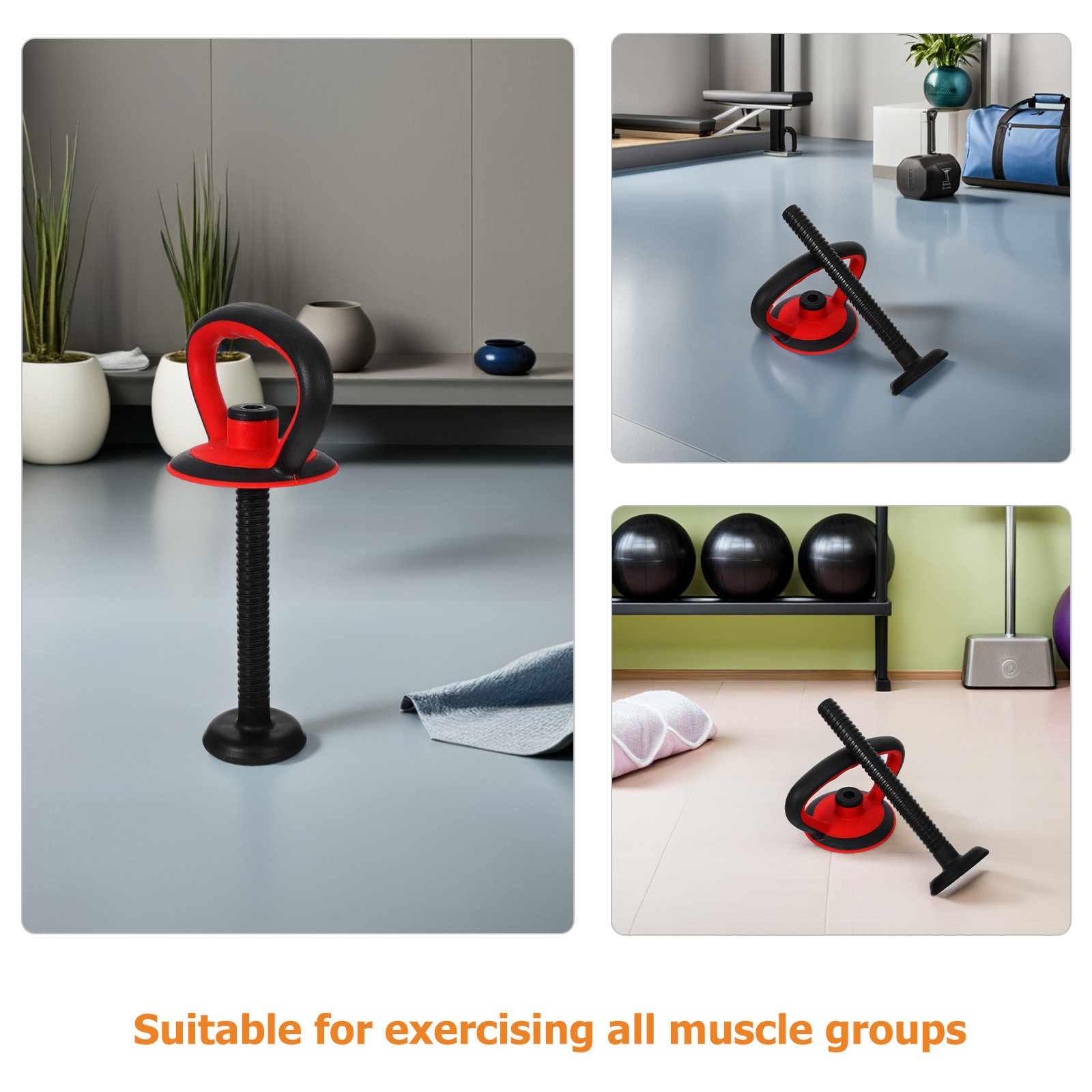 2 Buah Pegangan Kettlebell yan - Home Gym Upper Body Workout ulasan dan harga