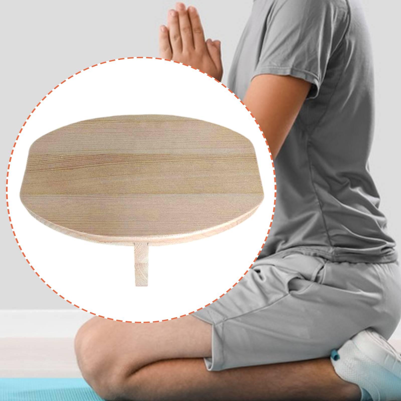 Bangku Meditasi Kayu, Kokoh, R - Home Gym Yoga Studio ulasan dan harga