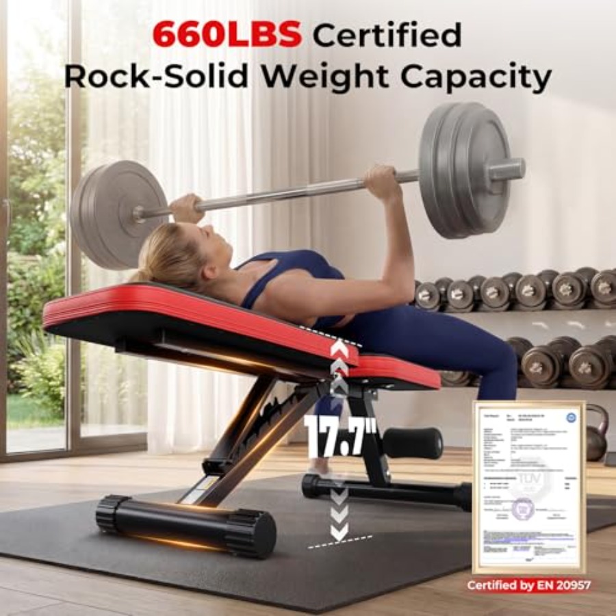 Bangku latihan beban rumahan y - Home Gym Weight Bench ulasan dan harga