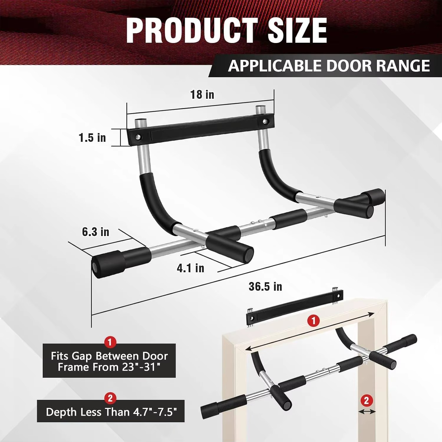 Palang Tarik yang Dapat Disesu - Home Gym Upper Body Workout ulasan dan harga
