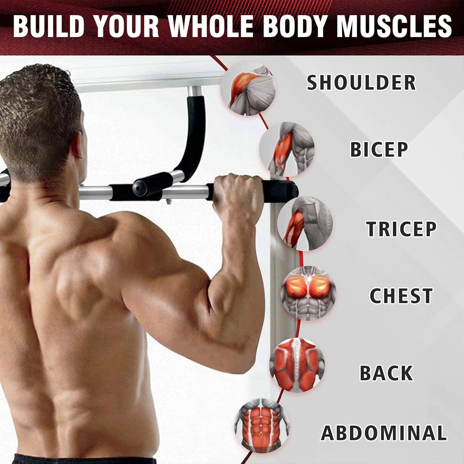Palang Tarik yang Dapat Disesu - Home Gym Upper Body Workout ulasan dan harga