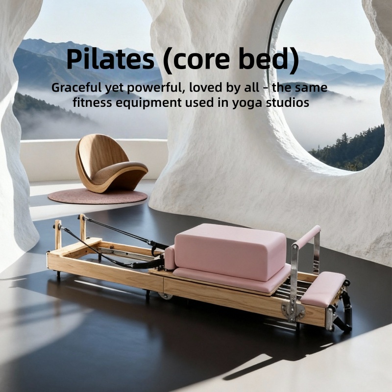 Pilates Core Bed Lipat Kayu Ka - Home Gym Yoga Studio ulasan dan harga