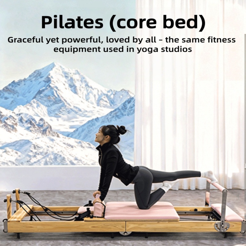 Pilates Core Bed Lipat Kayu Ka - Home Gym Yoga Studio ulasan dan harga