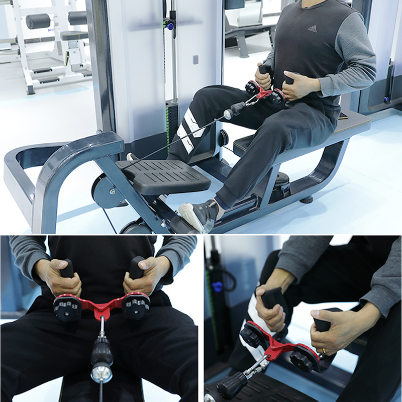 Mesin Kabel Pulley Gym Bar Pul - Home Gym Unit ulasan dan harga